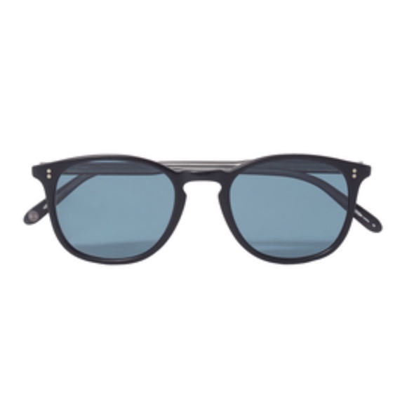 NWT! Garrett Leight Milwood 46 Matte Indigo Tortoiseshell Sunglasses - Picture 1 of 13